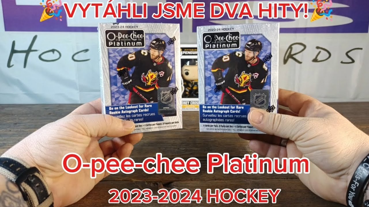Dnes si otevřeme O-pee-chee Platinum 2023-24 HOCKEY ☝️Dva HITY jsou Doma!!! 🥳🎉🎉