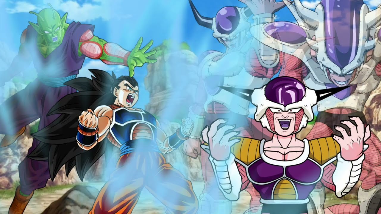 Que pasaría si raditz llega con Goku a la tierra parte 4