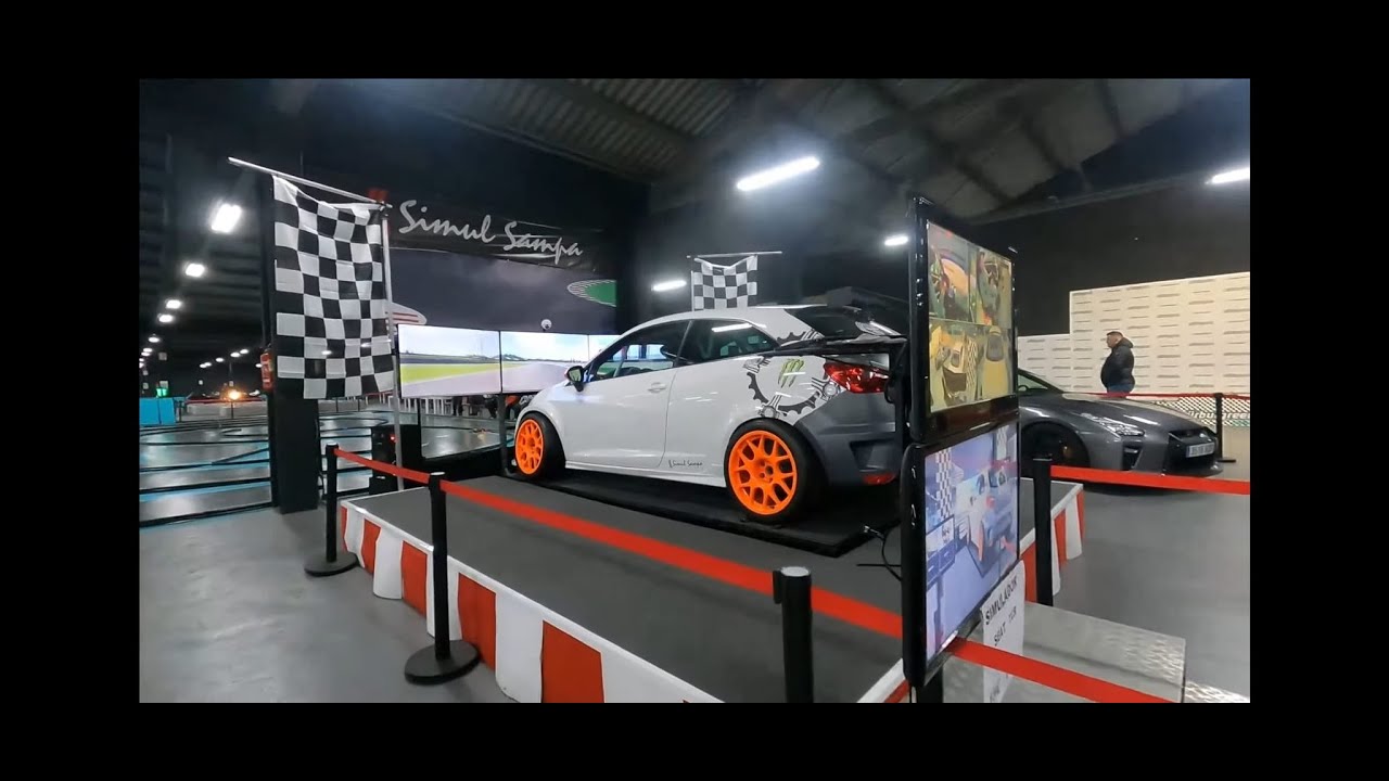 Simulator SEAT Ibiza SC Trophy TCR / Nürburgring GP / Nürburgreen Indoor Karting