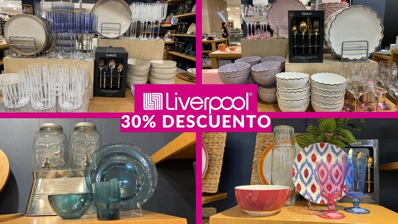 NOVEDADES PARA TU COCINA EN LIVERPOOL/ 30% DE DESCUENTO