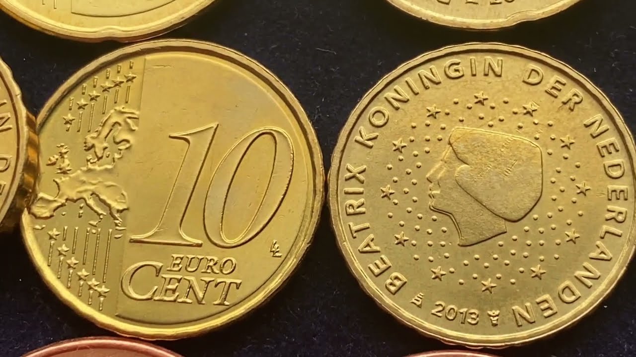 10 euro cent 2013 Netherlands coins 
