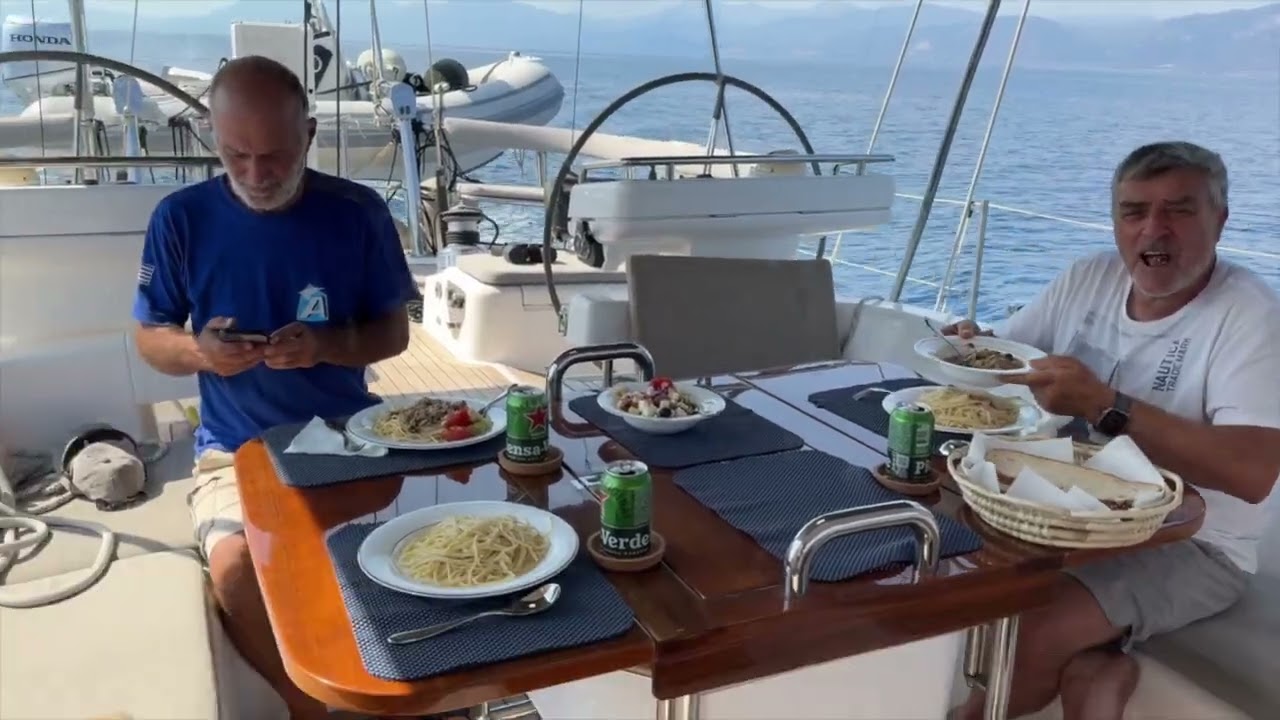 Travel from Spain to Greece Oyster boat 625  Querer  Aug 24