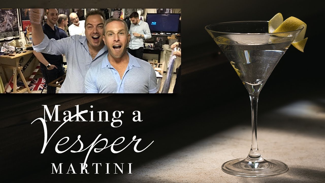 Make the Perfect Vesper Martini