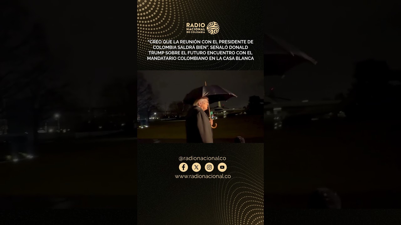 «Думаю, встреча с президентом Колумбии пройдет хорошо», — заявил Дональд Трамп.