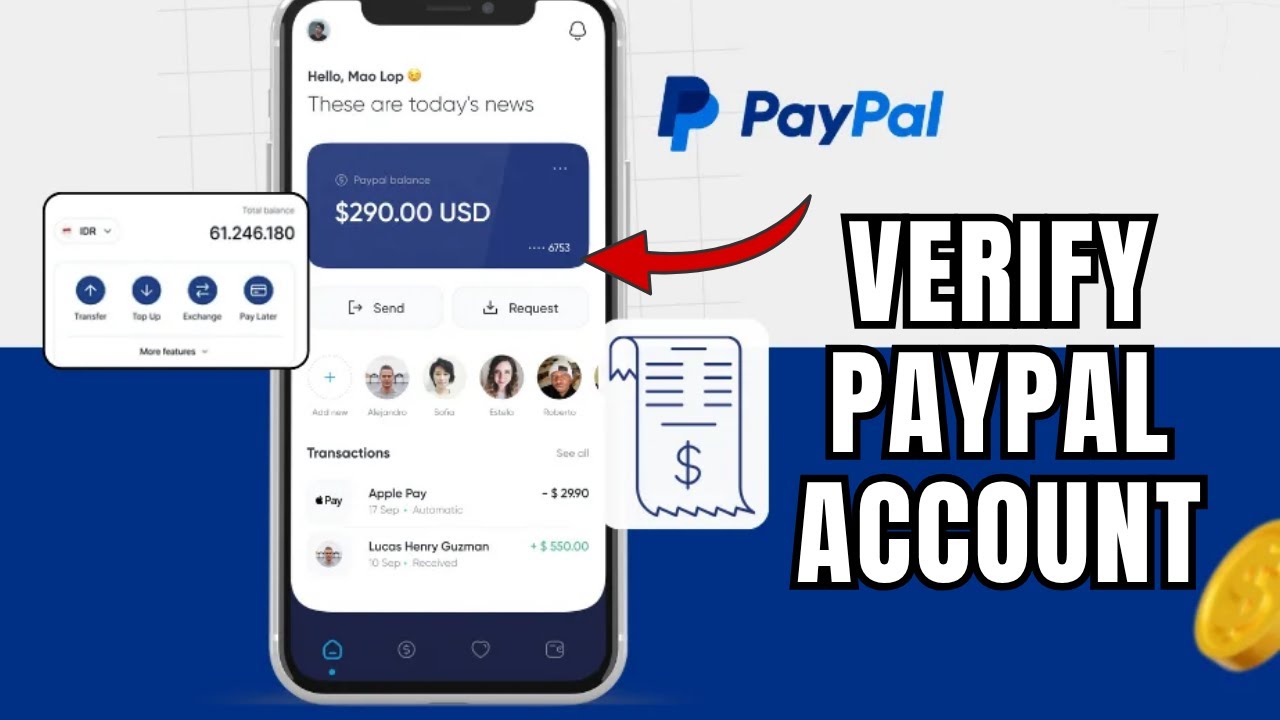 Как подтвердить учетную запись PayPal в 2025 году?