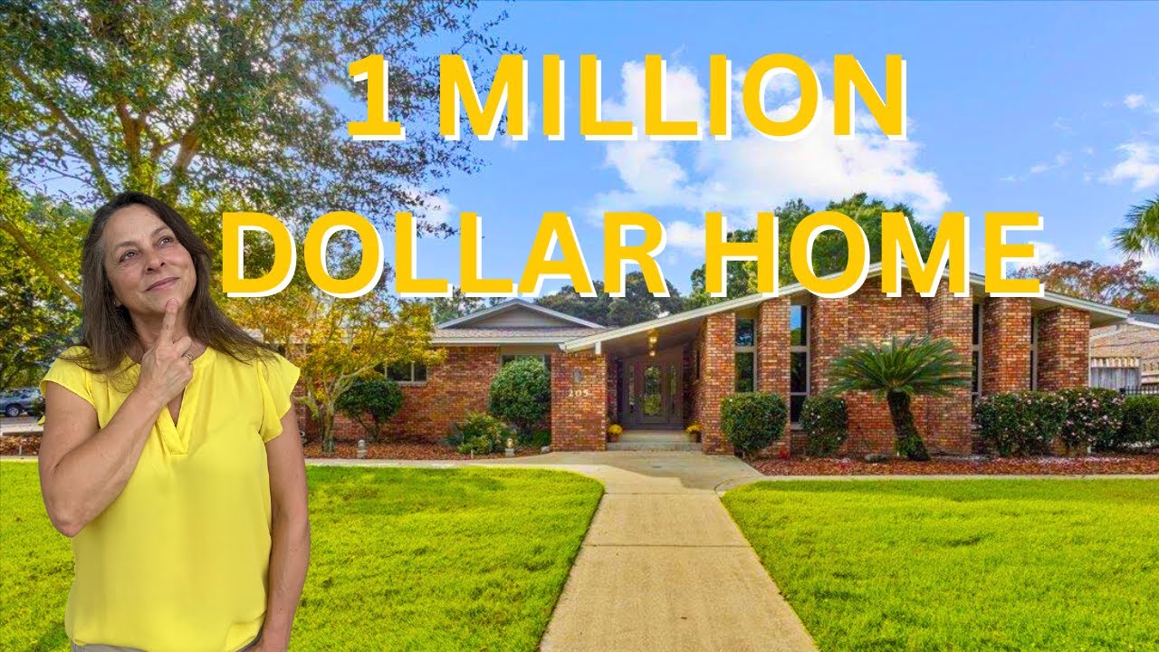 Gulf Breeze Real Estate | 3500 sq ft House Tour | Home with Art Studio | 1 Million Dollar Home