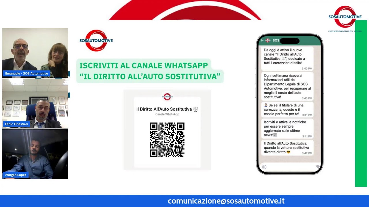 SOS CARROZZERIA: RECUPERA IL COSTO DELL'AUTO SOSTITUTIVA E FAI CRESCERE LA TUA CARROZZERIA!