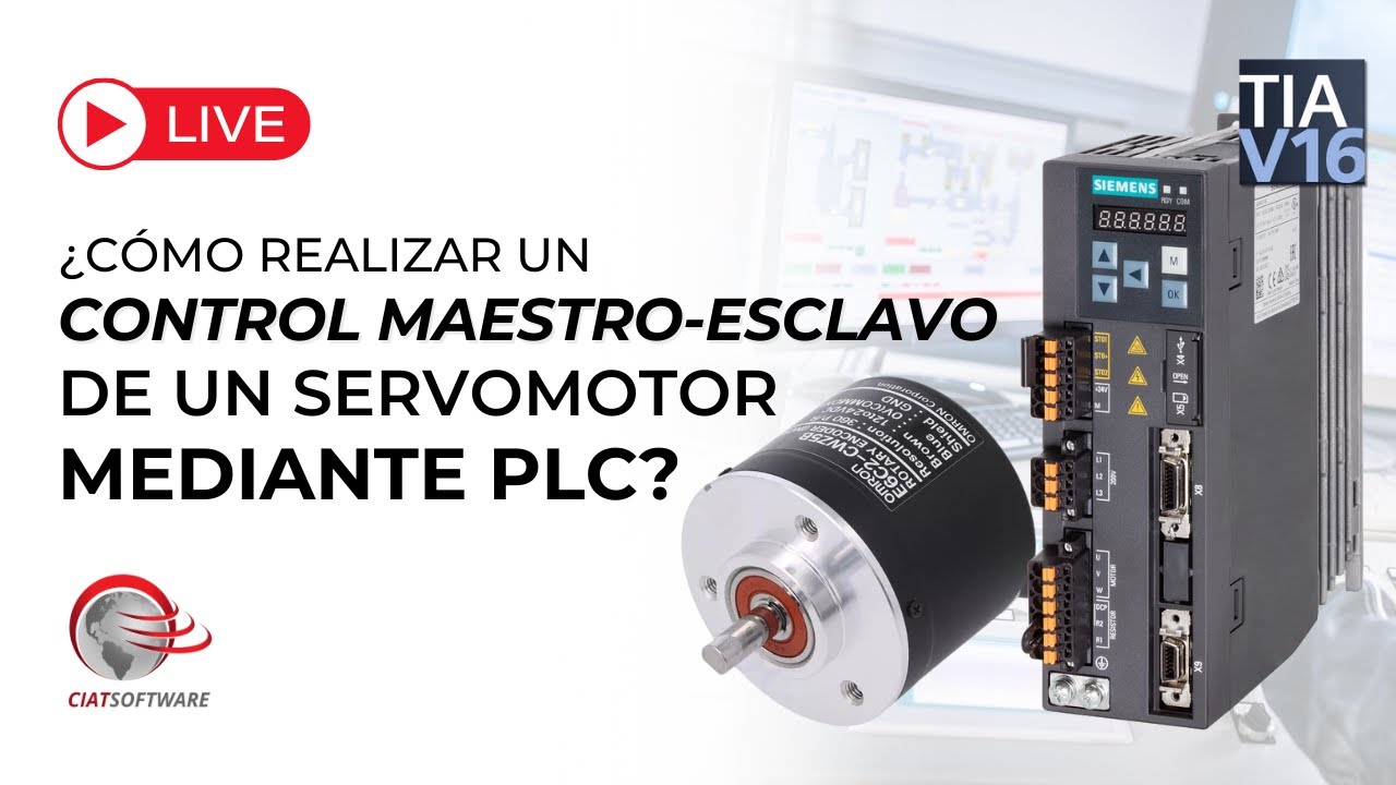 ¿CÓMO REALIZAR UN CONTROL MAESTRO-ESCLAVO DE UN SERVOMOTOR MEDIANTE UN PLC?