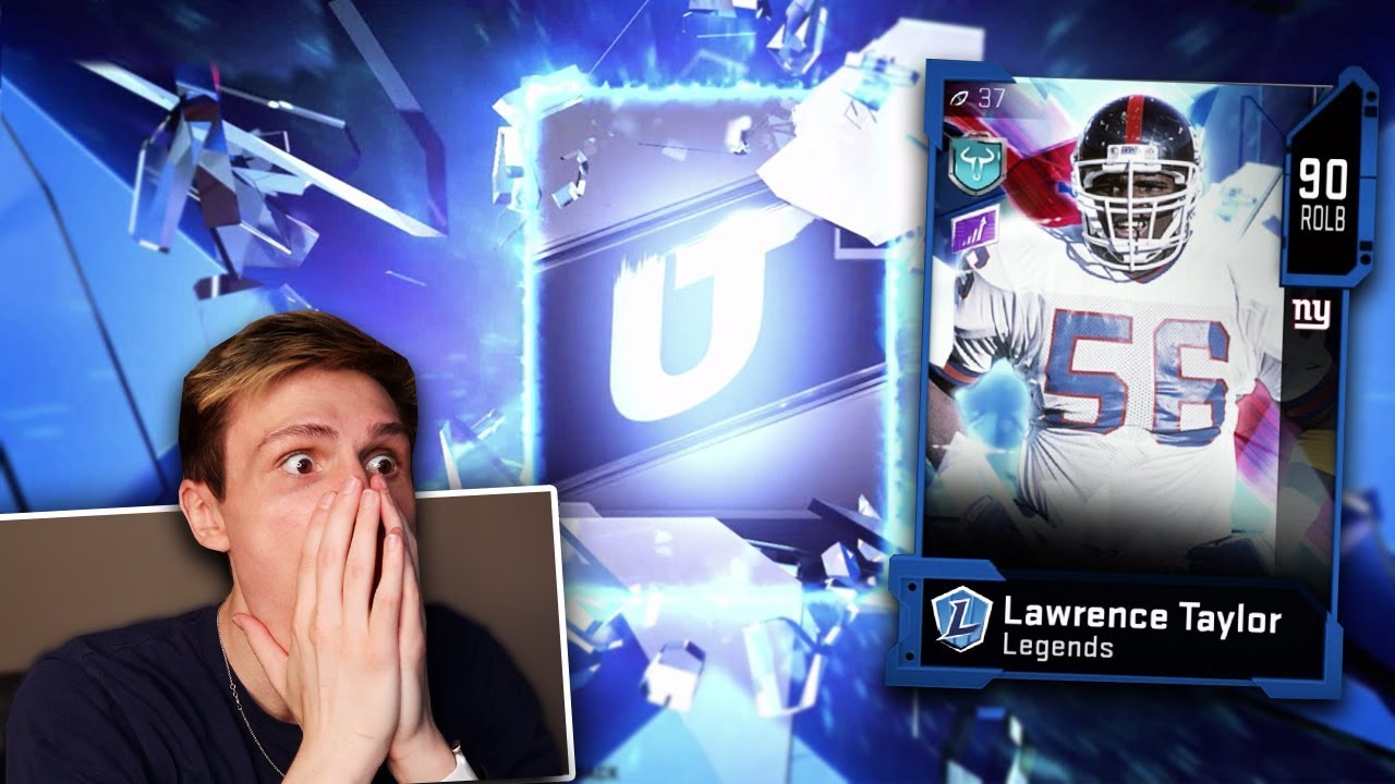 LEGEND LAWRENCE TAYLOR! *MUST SEE* INSANE PULL! - Madden 20 Ultimate Team