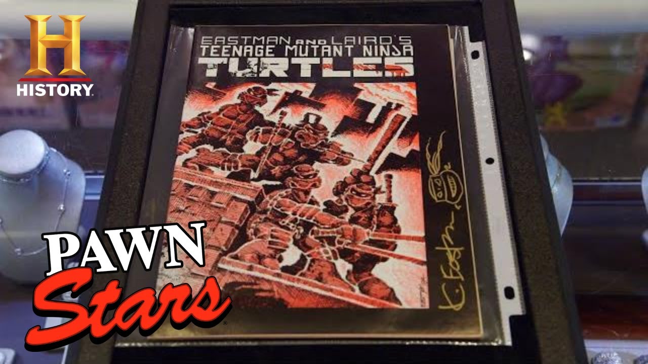 MEGA MONEY for SUPER RARE Teenage Mutant Ninja Turtles Comic (Season 17) | Pawn Stars