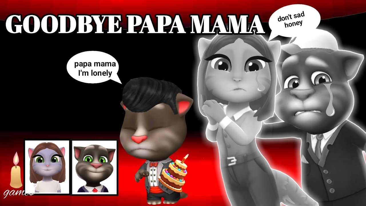 My Talking Tom Friends - AMONG US - Goodbye Papa Mama Tom