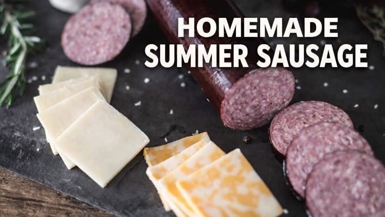 Easy Homemade Summer Sausage (No Smoker Needed!) | Beef Summer Sausage Recipe