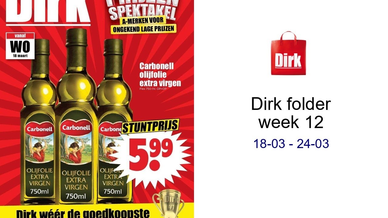 Dirk folder week 12 18-03 - 24-03