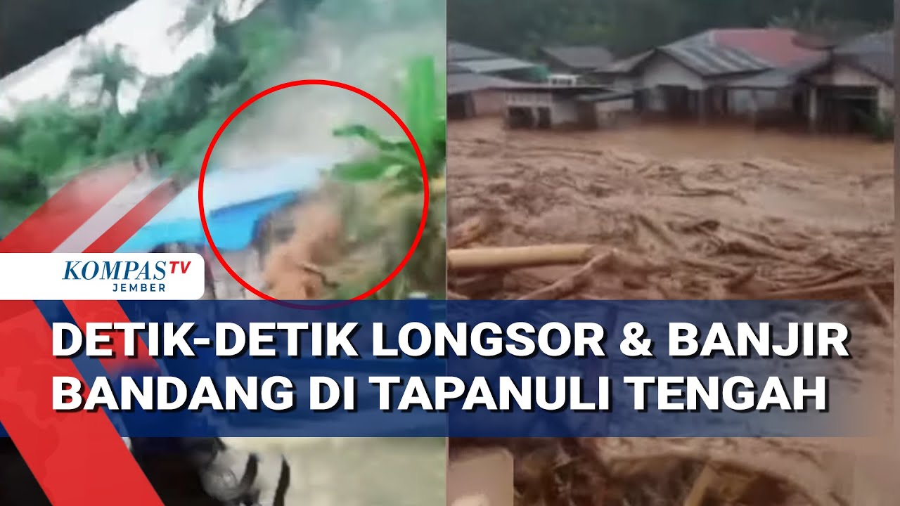 Tingginya Curah Hujan Picu Banjir dan Longsor di Sumut