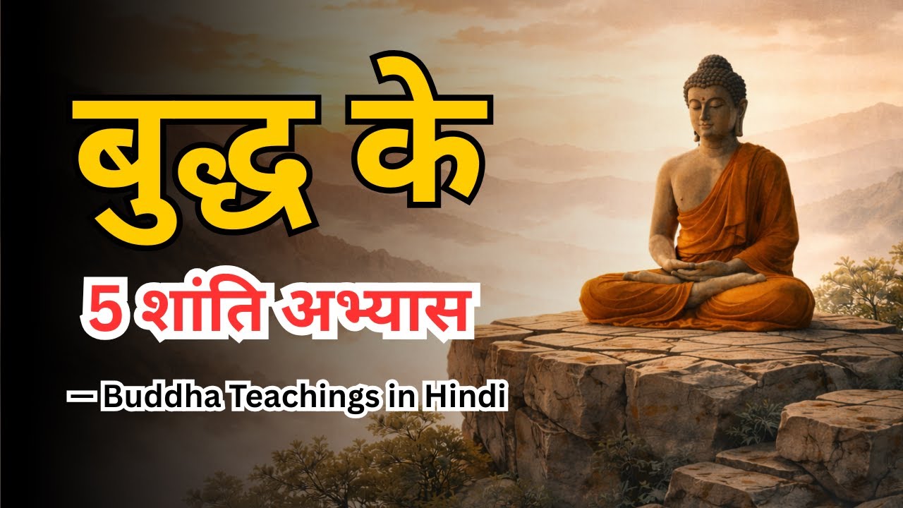 5 Daily Practices for Inner Peace— Buddha Teachings in Hindi
