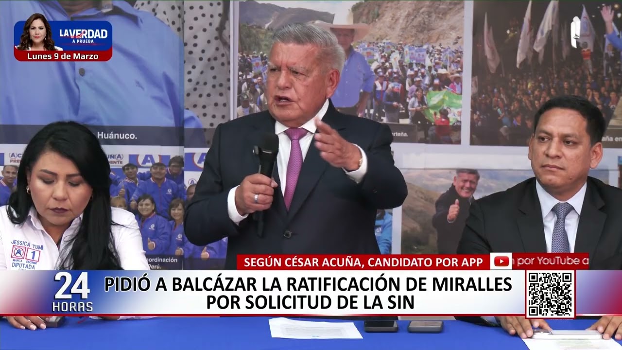 C&eacute;sar Acu&ntilde;a niega tener injerencia en nuevo Gabinete Ministerial