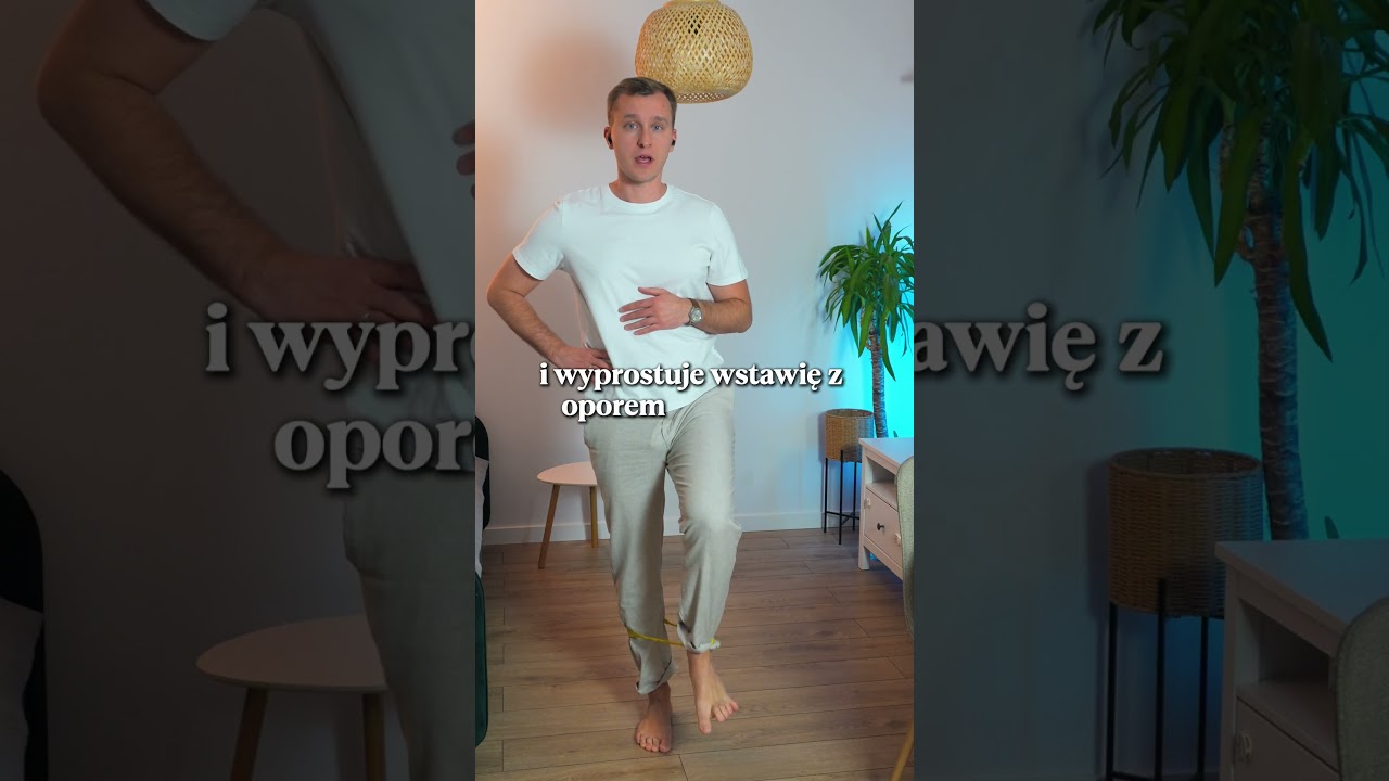 To proste ćwiczenie pomaga na b&oacute;l kolana! #zdrowie