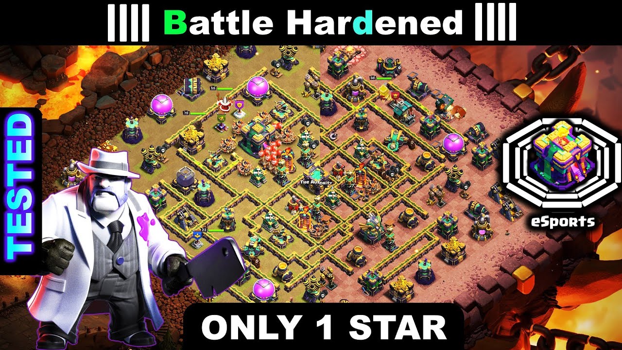 *TESTED* TH14 WAR BASE WITH LINK | TH14 1 STAR WAR and CWL BASE | ANTI 1 STAR TH14 LEGEND BASE | COC
