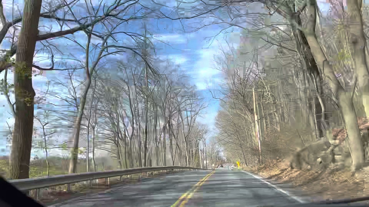 Driving in North Salem, New York