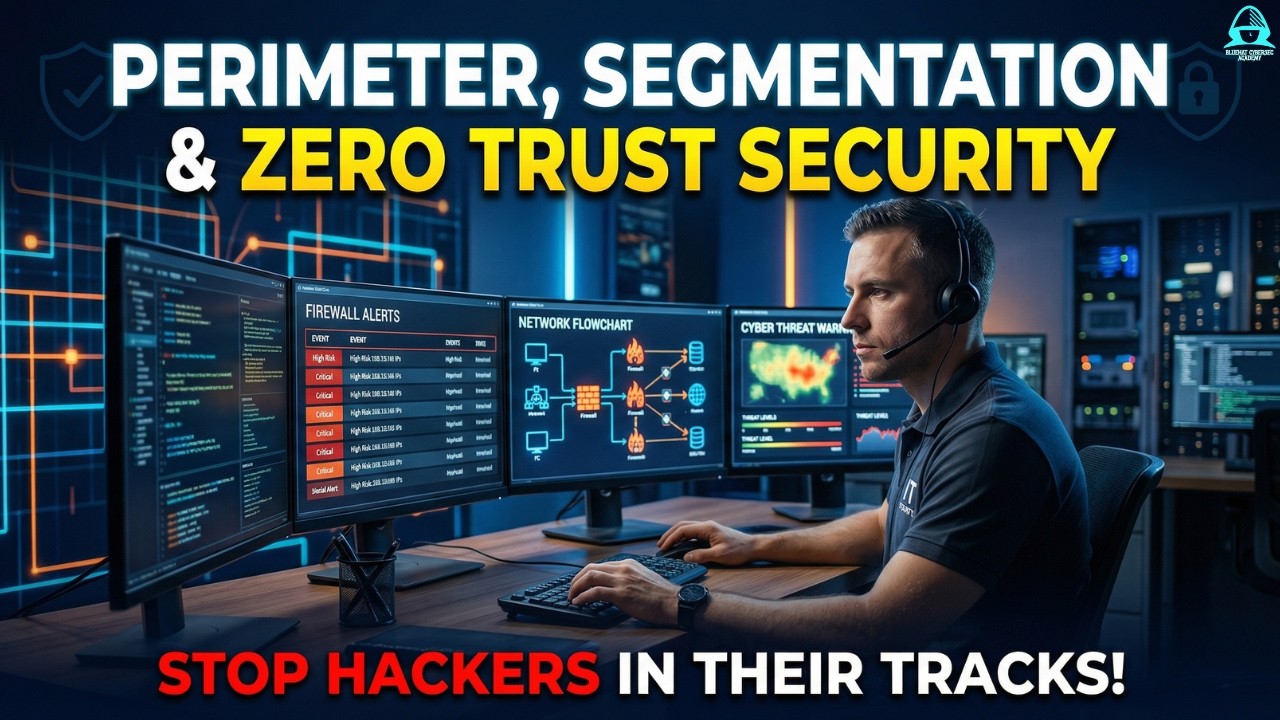 Securing Your Network: Perimeter Defense, Segmentation & Zero Trust Explained