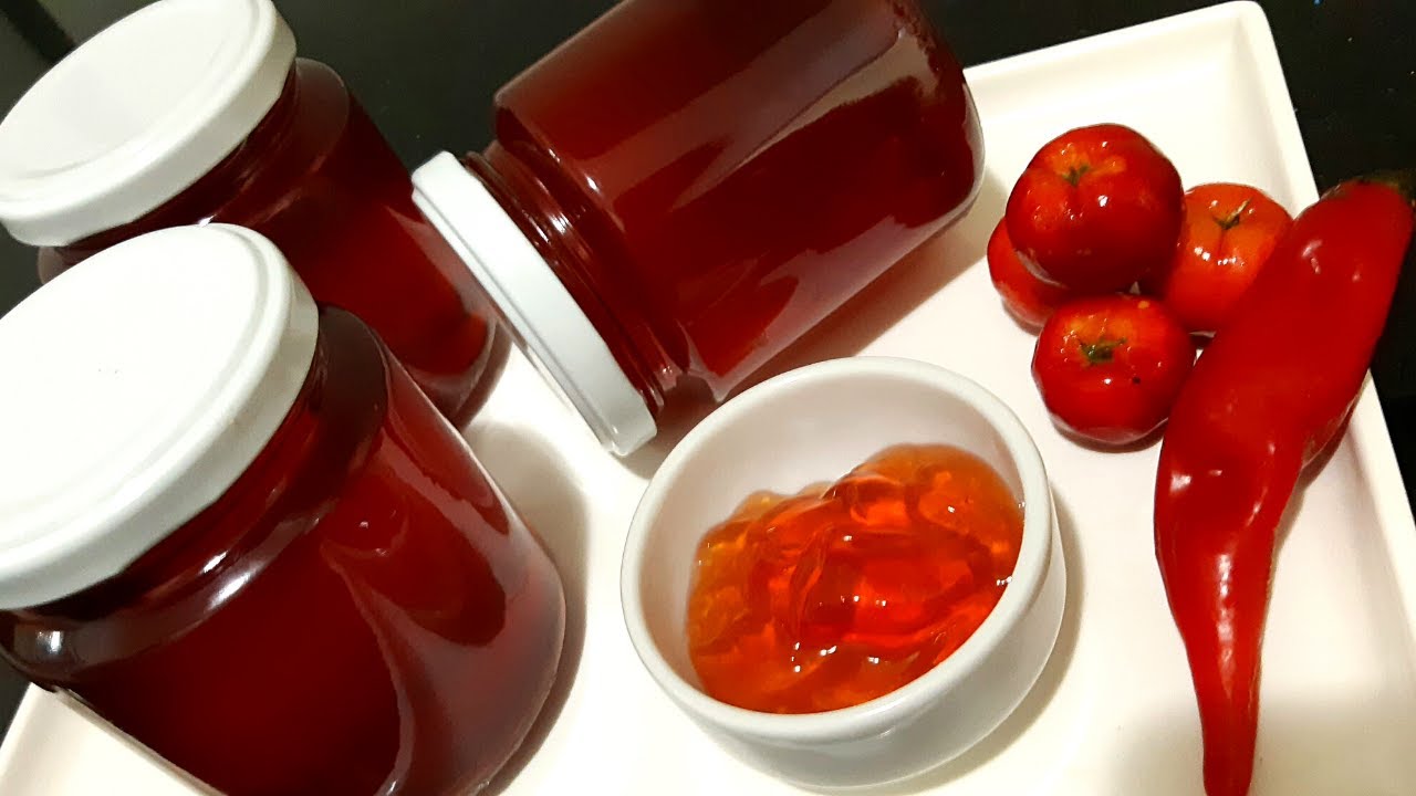 GELEIA DE ACEROLA COM PIMENTA | GELEIA TRANSLUCIDA