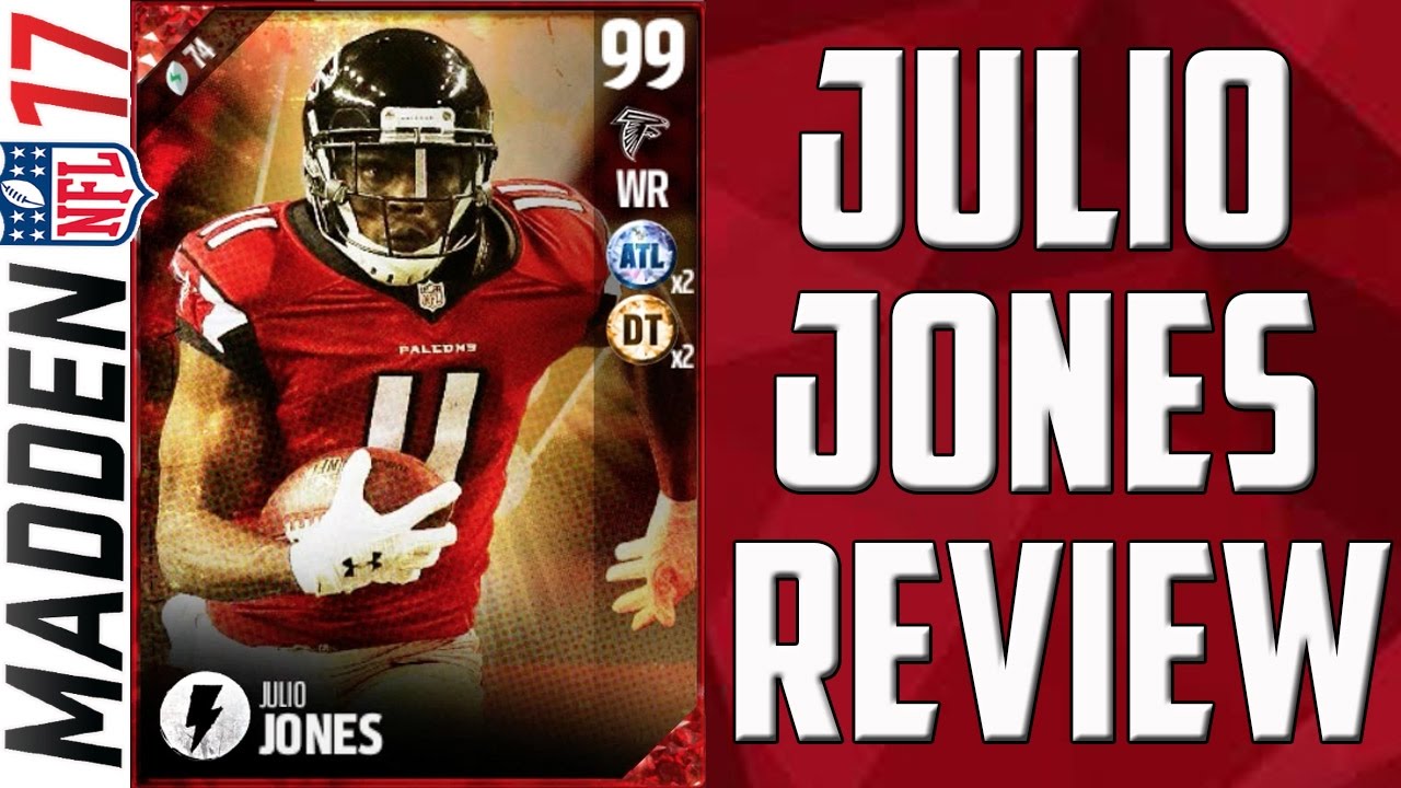 How Good is Flashback 99 Julio Jones? MUT 17 Card Review