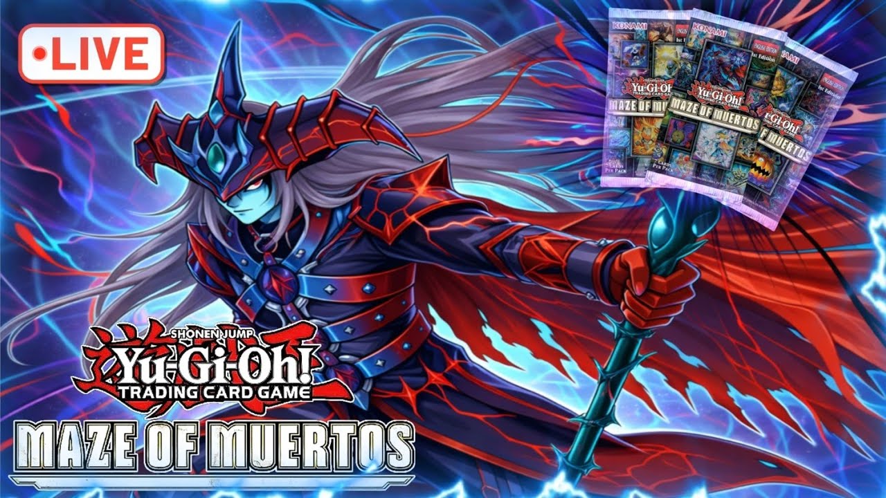 Dark Magician | Maze Of Muertos | UNBOXING | ON DARK MAGIC We pullin