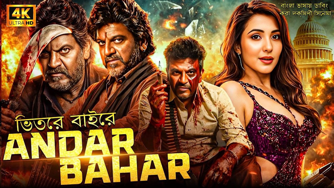 ভিতরে বাইরে  | ANDAR BAHAR | SOUTH MOVIE DUBBED IN BANGLA LANGUAGE | SHIVRAJ KUMAR |