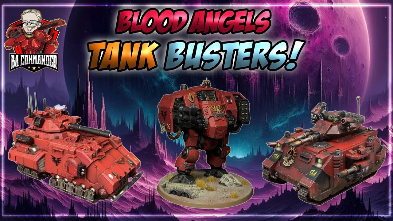 Blood Angels' Fearsome Firepower: Tank-Busting Edition!