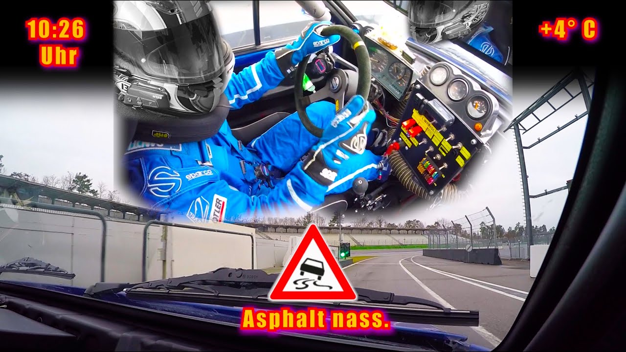 No. 2  of  7: Grip bei Nässe finden. SO geht's! | Advents TrackDay 2024 Hockenheim Ring Polo 86c G40