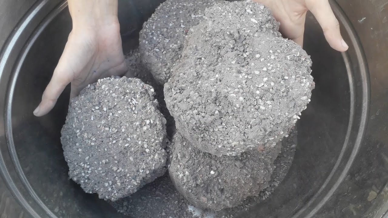 New video 💯❣️ Crunchy white grainy shapes crumbling in lot's of foamy water+dry ASMR crumbling 💦💤