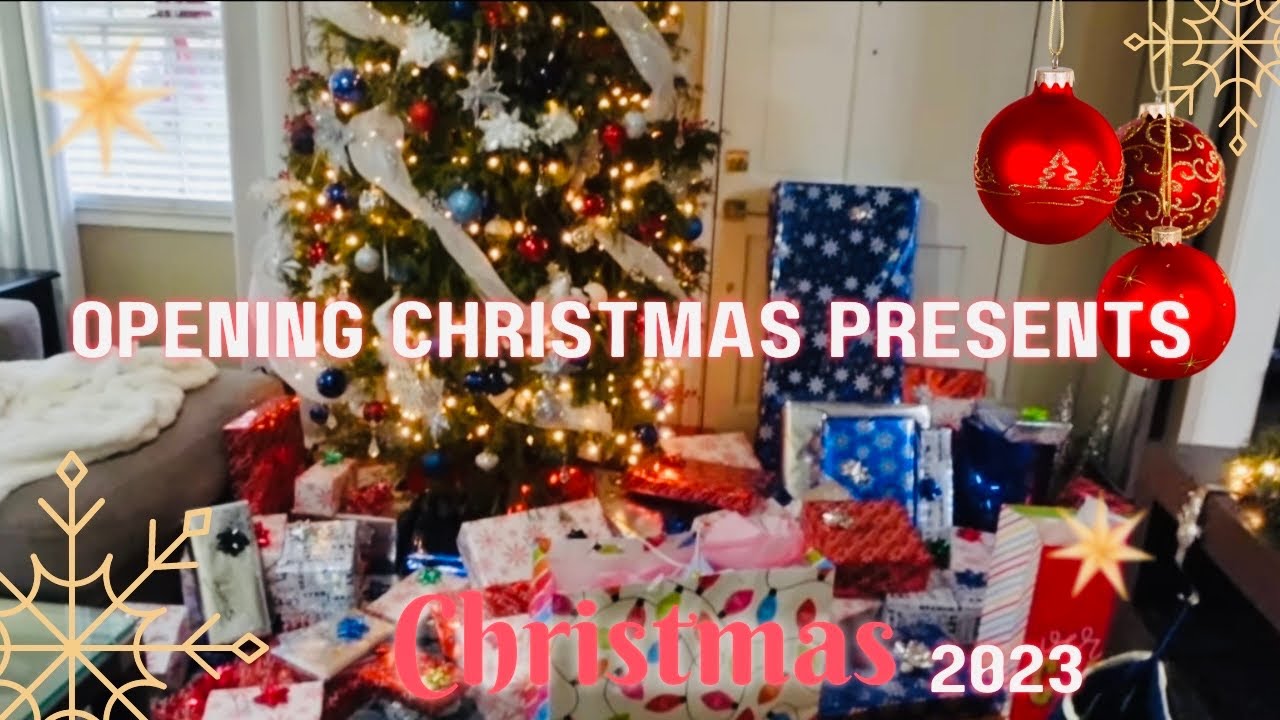 ***NEW*** Opening Christmas presents 2023 | Christmas Day | What I got for Christmas