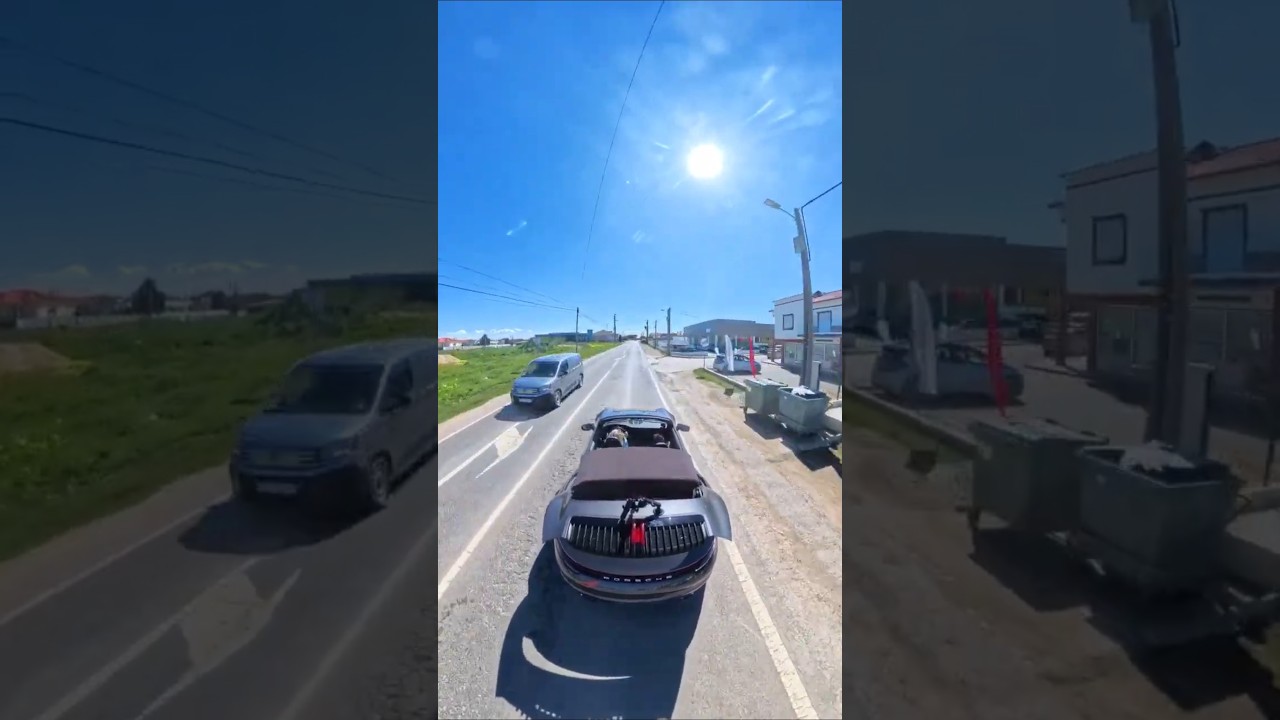 Dynamic Porsche 911: Seamlessly Closing the Roof at 40+ MPH