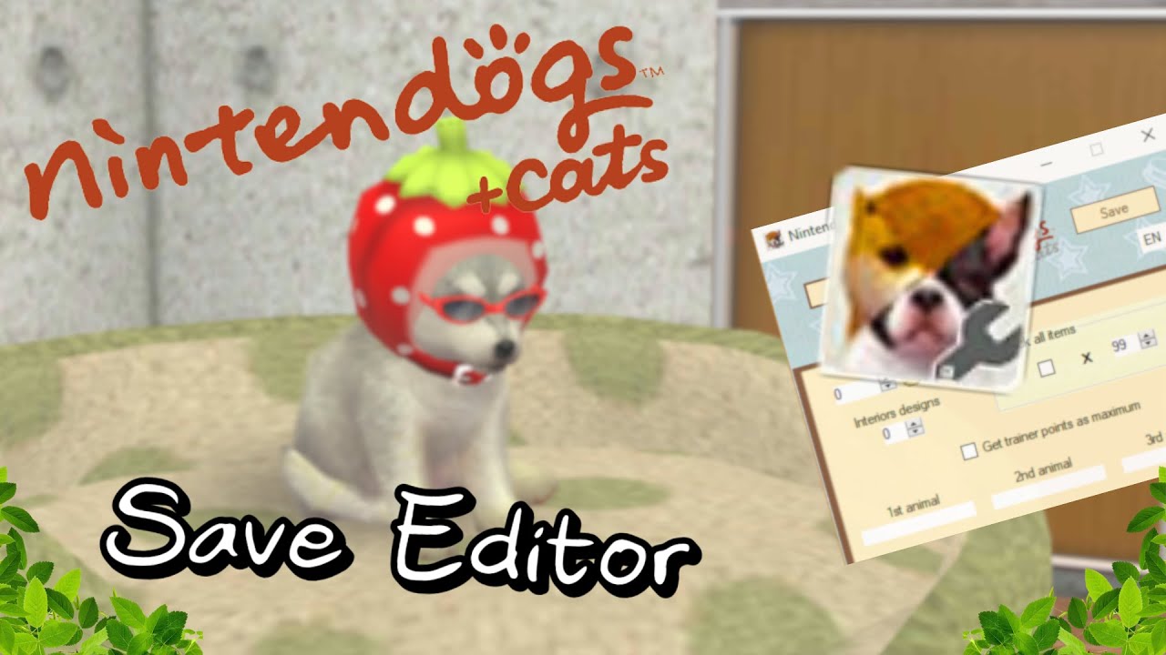 Nintendogs + Cats Save Editor