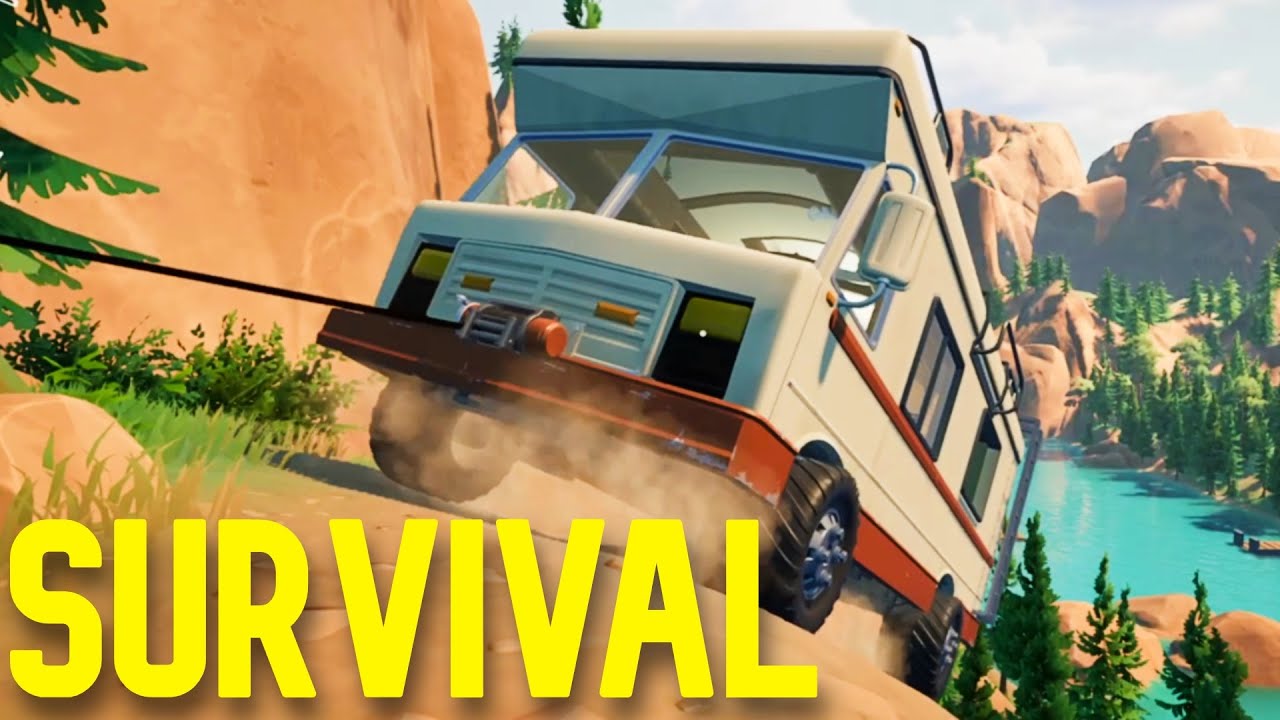 NOOO WAY?! Okay so...this new survival RV driving game looks insane....