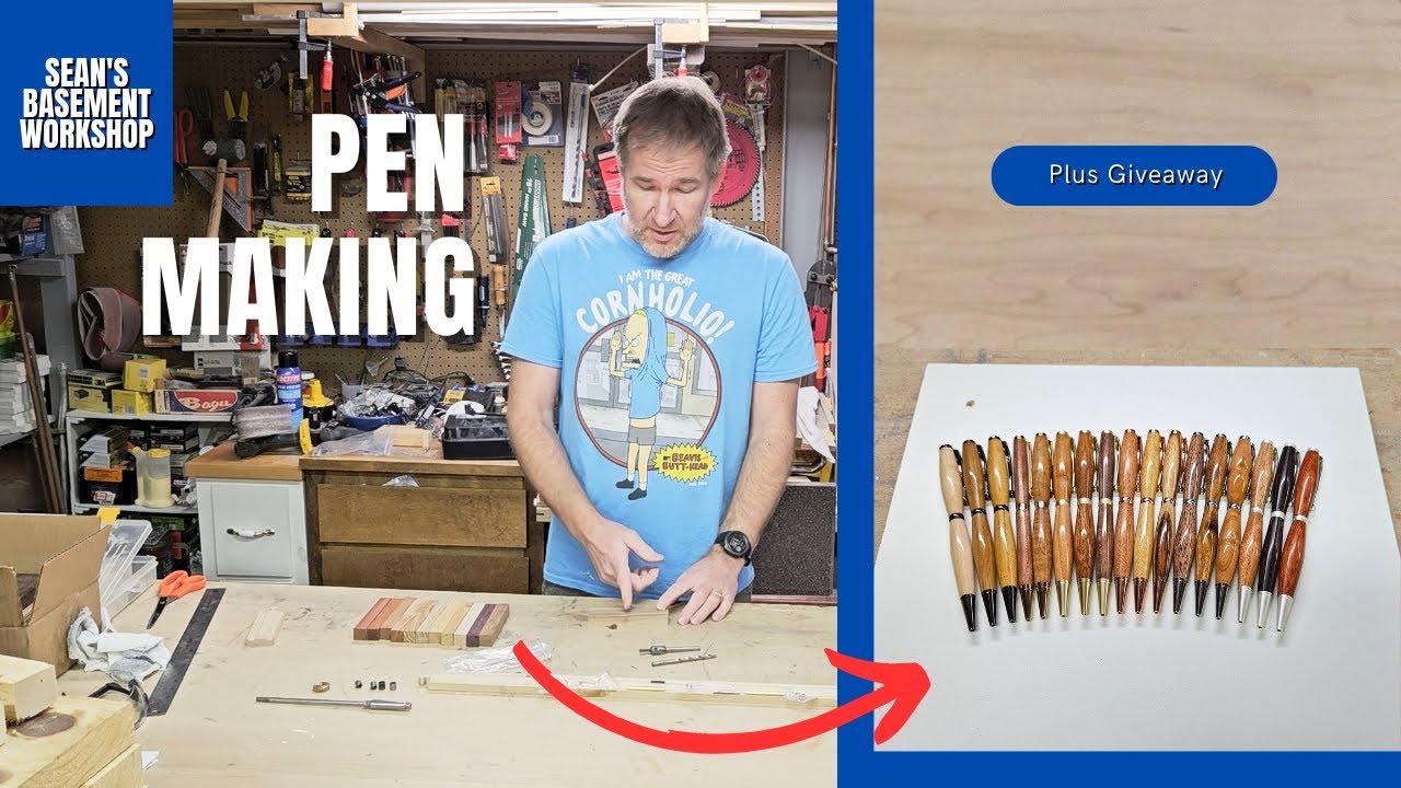 Discover the Secrets of Making Slimline Pens - Woodturning | SWB#84
