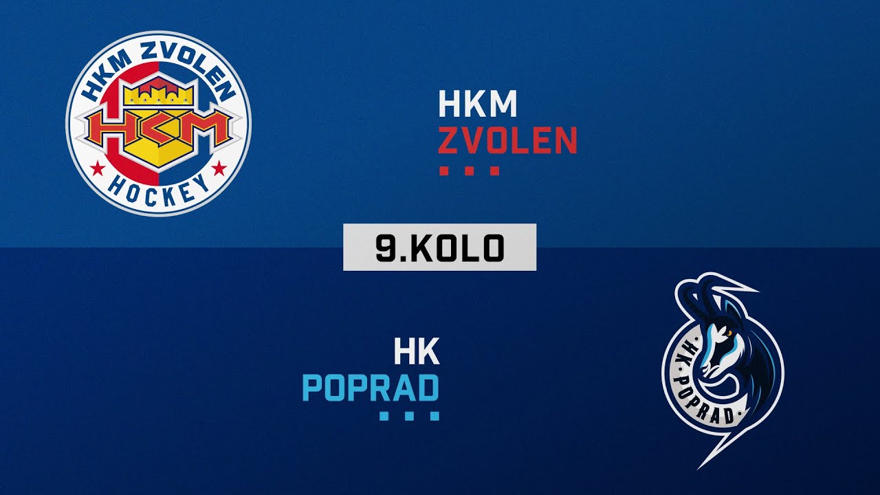 9.kolo HKM Zvolen - HK Poprad HIGHLIGHTS