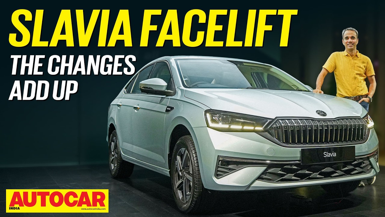 2026 Skoda Slavia facelift - More frills, same thrills | First Look | Autocar India