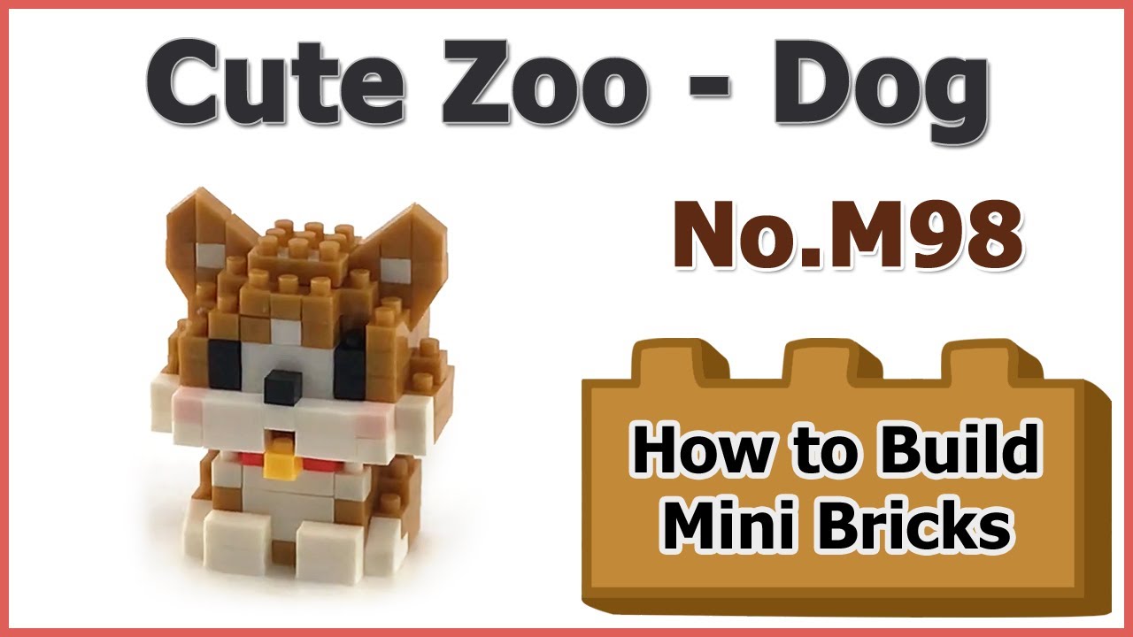 How to Build Mini Blocks Cute Zoo - Dog M98 Review Instructions Specifications