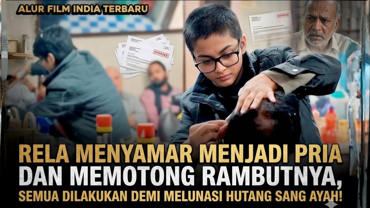 RELA MEMOTONG RAMBUTNYA DEMI MENYELAMATKAN BISNIS AYAHNYA! alur film india