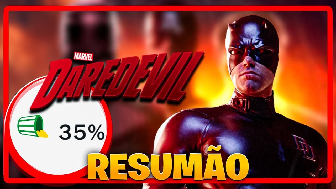 Demolidor - O Homem sem Medo KKKKK: A Hist&oacute;ria em 1 V&iacute;deo!