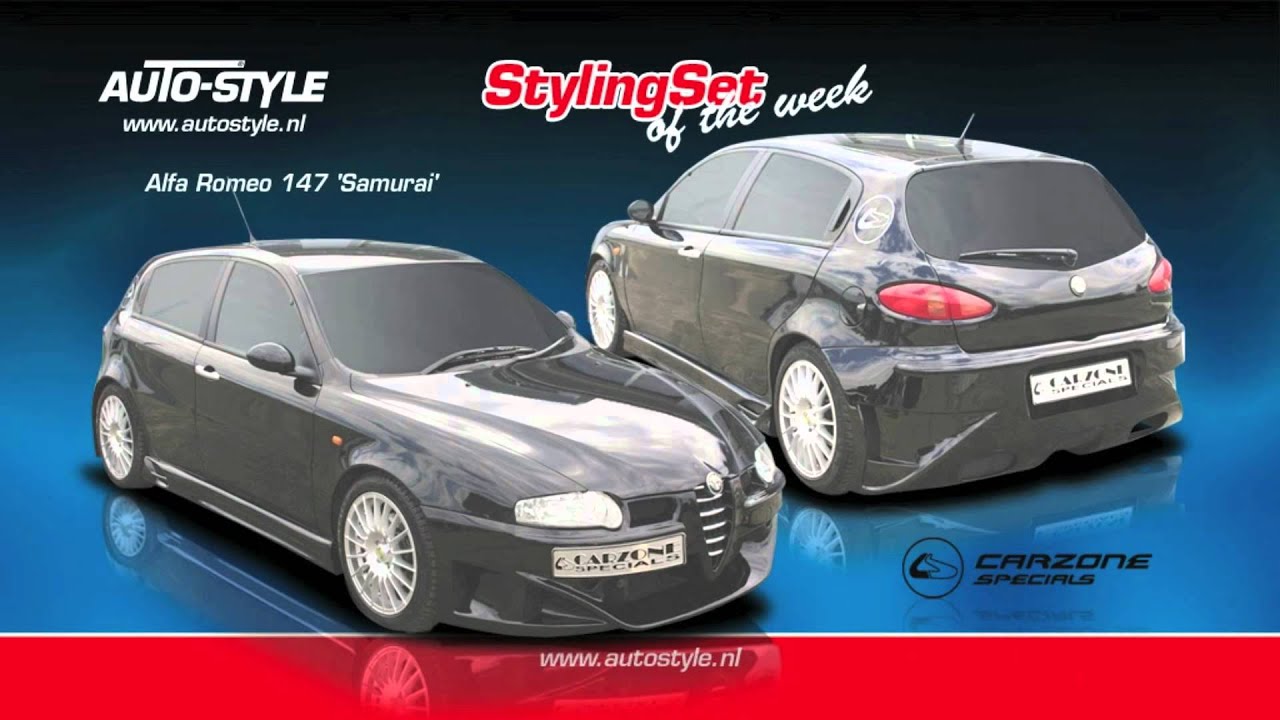 StylingSet Alfa Romeo 147 'Samurai' by AutoStyle