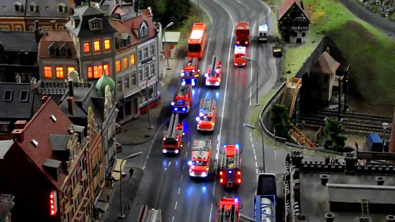 Vollbrand in der Innenstadt - Großeinsatz