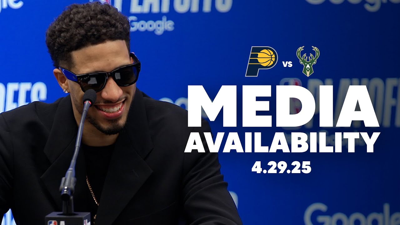Indiana Pacers Postgame Media Availability vs. Milwaukee Bucks (Game 5) | April 29, 2025