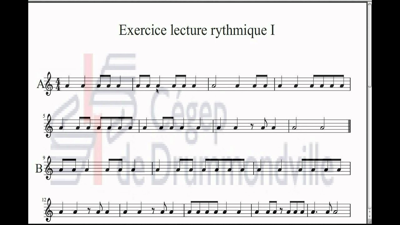 Exercice lecture Rythmique 1A.mov