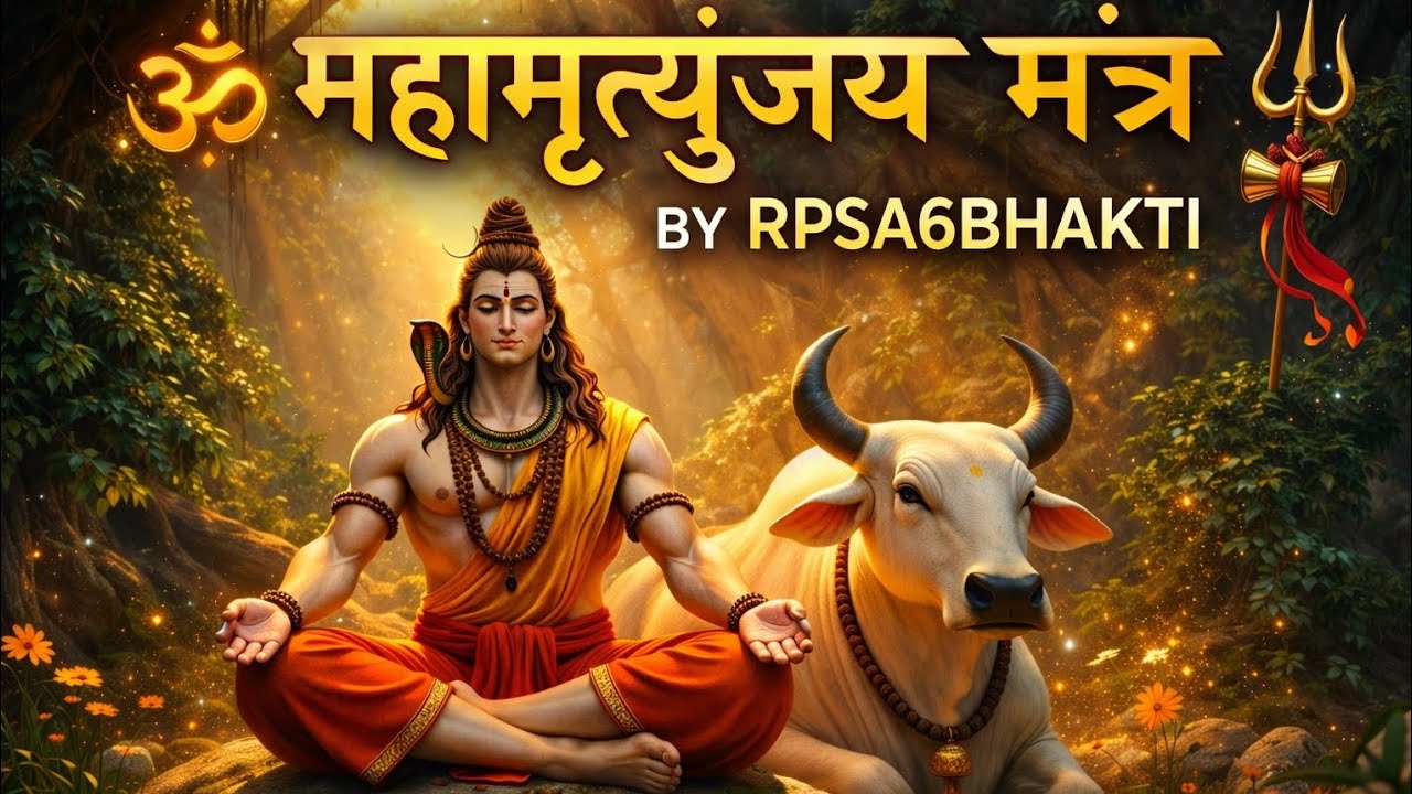 Maha Mrityunjay Mantra Full | Powerful Shiva Mantra for Healing, Peace & Protection #Rps_A6_Bhakti