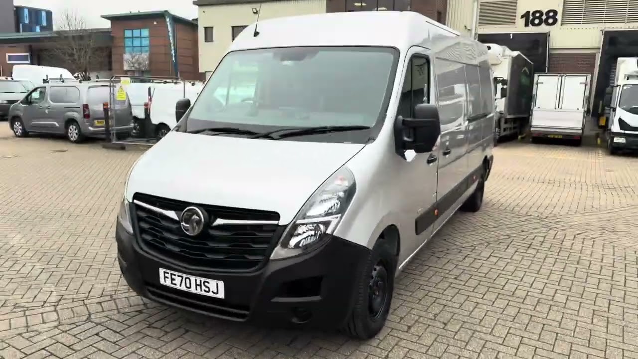Vauxhall Movano sold by Hampshire vans 