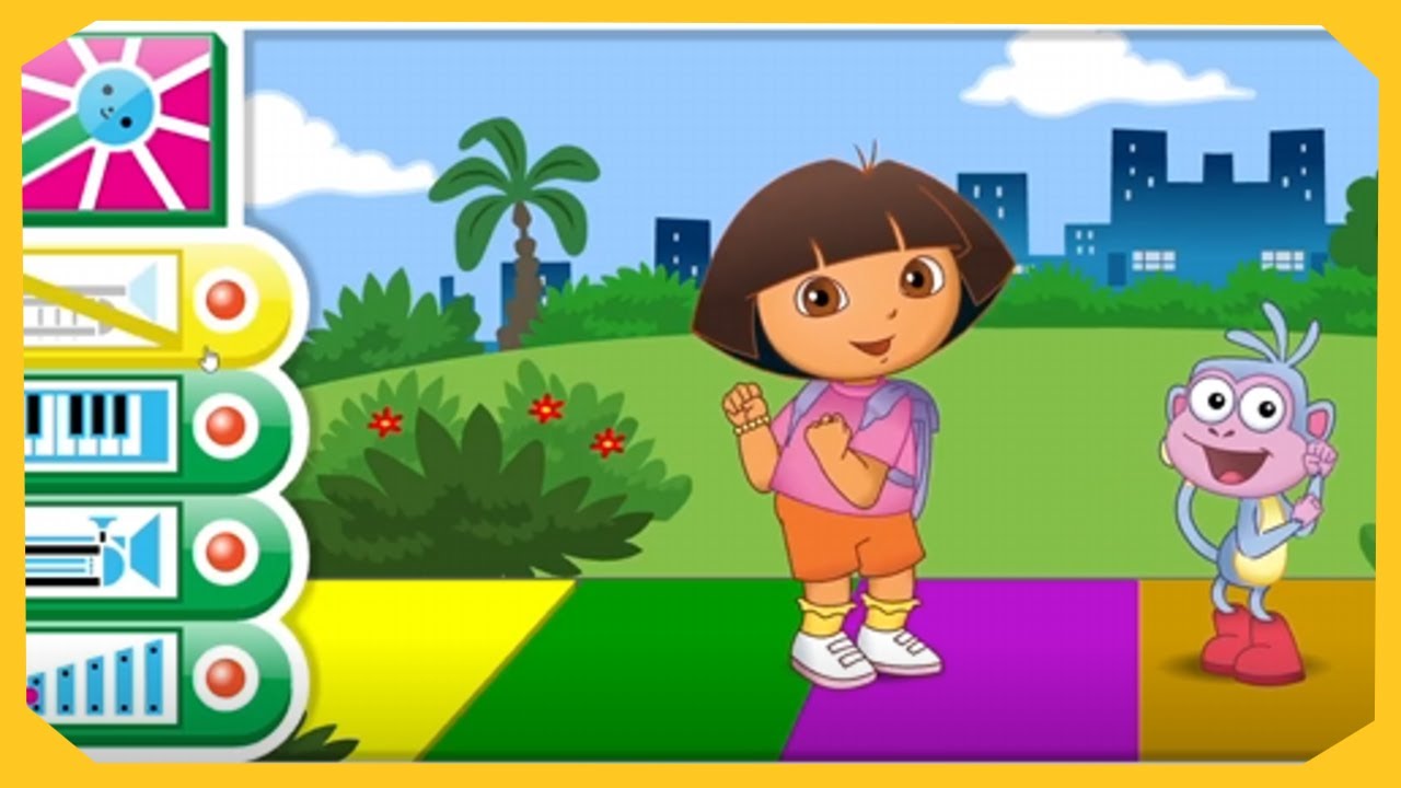 Nick Jr: Геймплей Mega Music Game (браузерная игра)