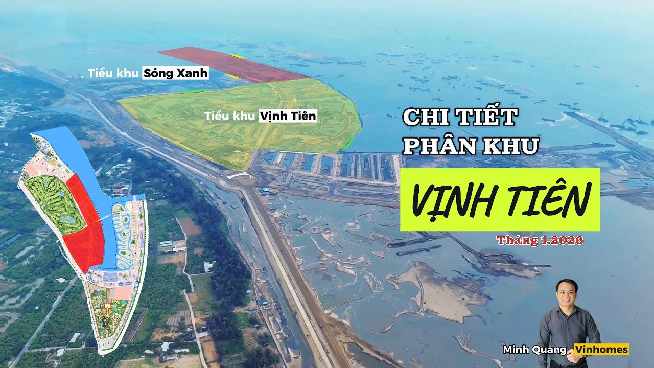 Phân khu Vịnh Tiên – Lõi tiện ích VinWonders & Outlet | Vinhomes Green Paradise
