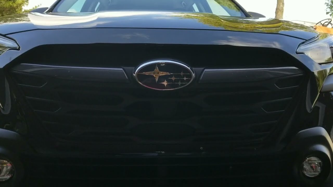2020-2025 Outback Front License Plate Bracket Install